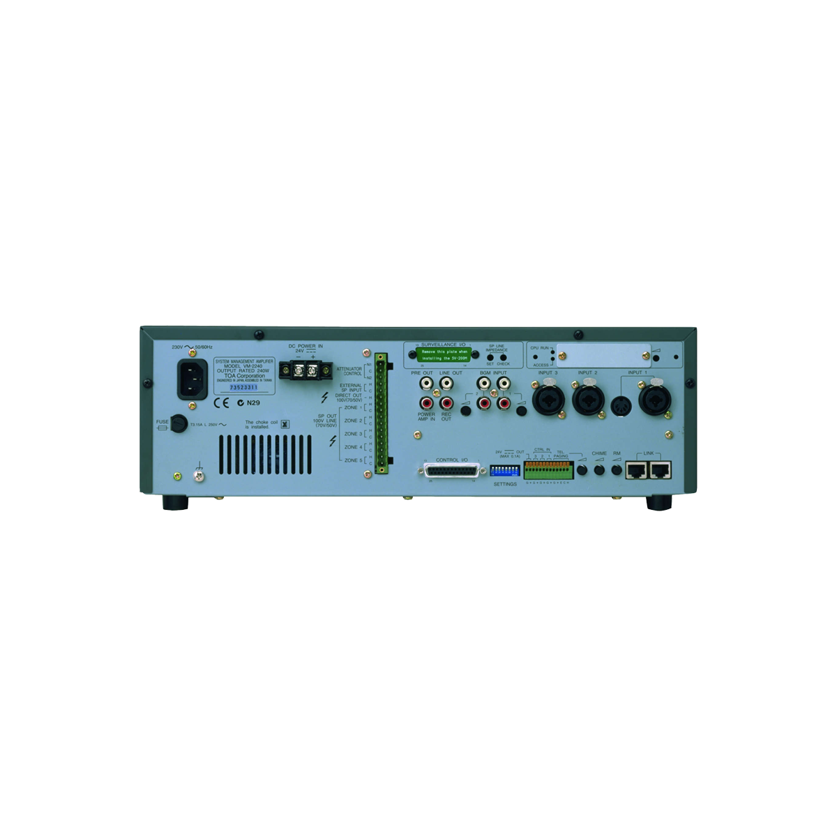 System Managing Amplifier. VM-2240 - الصورة 2